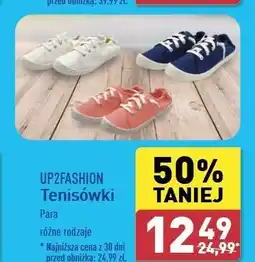 ALDI Tenisówki męskie Up2Fashion oferta