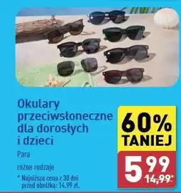 ALDI Okulary przeciwsłoneczne oferta
