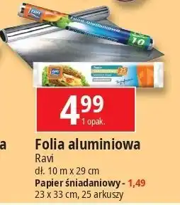 E.Leclerc Folia aluminiowa 10 m x 29 cm Ravi oferta