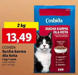 Lidl COSHIDA Sucha karma dla kota oferta