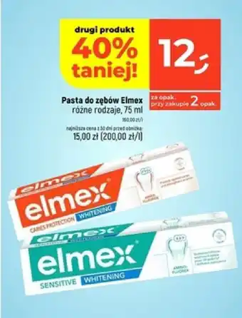 Dealz Pasta do zębów Elmex oferta