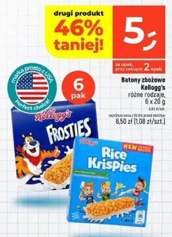 Dealz Batony zbożowe Kellogg's oferta