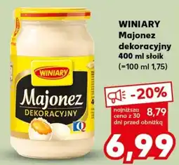 Kaufland WINIARY Majonez dekoracyjny oferta