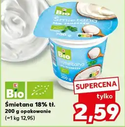 Kaufland Śmietana 18% tł. oferta
