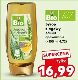 Kaufland Bio Syrop z agawy oferta