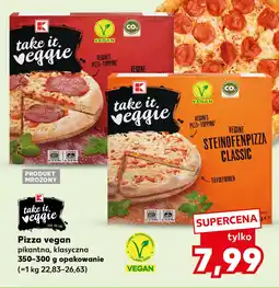 Kaufland Pizza vegan oferta