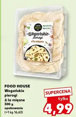 Kaufland FOOD HOUSE Wegańskie pierogi a'la mięsne oferta