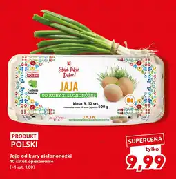 Kaufland Jaja od kury zielononóżki oferta