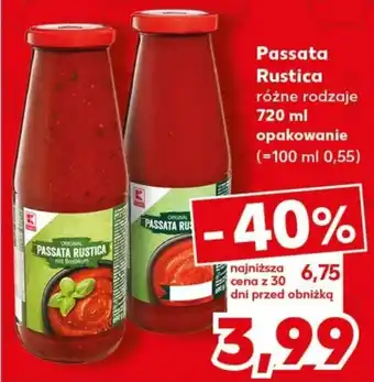 Kaufland Passata Rustica oferta