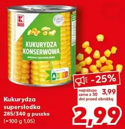 Kukurydza supersłodka