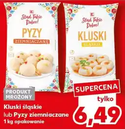 Kluski śląskie lub Pyzy ziemniaczane