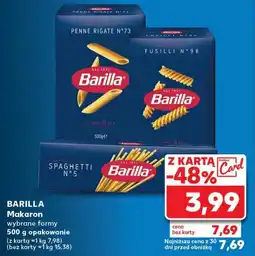 Kaufland BARILLA Makaron oferta