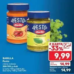 Kaufland BARILLA Pesto oferta