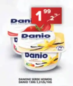 Spiżarnia Smakosza Danone serek homogenizowany Danio oferta