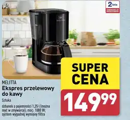ALDI Ekspres do kawy Melitta oferta