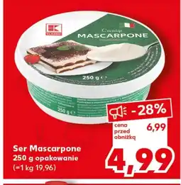Kaufland Mascarpone K-Classic oferta