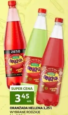Auchan Oranżada czerwona zero Hellena oferta