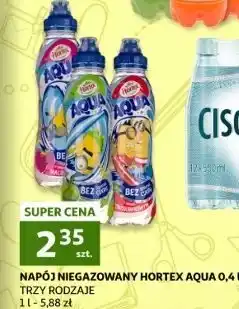 Auchan Woda truskawkowa Hortex Leon Aqua oferta