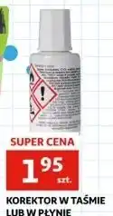 Auchan Korektor w taśmie oferta