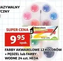 Auchan Farby akwarelowe oferta