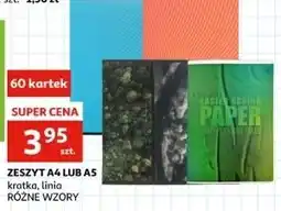 Auchan Zeszyt a4/60 k linia oferta
