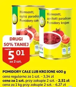 Auchan Pomidory całe Podniesiony Kciuk oferta