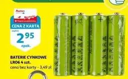 Auchan Baterie cynkowe lr06 Podniesiony Kciuk oferta