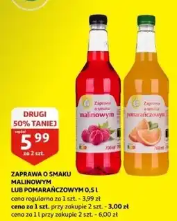 Auchan Zaprawa o smaku pomarańczowym Podniesiony Kciuk oferta