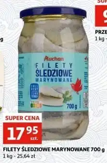Auchan Śledzie marynowane Auchan Różnorodne (Logo Czerwone) oferta