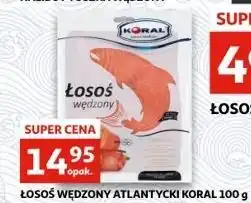 Auchan Łosoś wędzony sałatkowy Koral (Graal) oferta