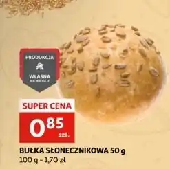 Auchan Bułka słonecznikowa oferta
