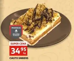 Ciasto snickers Auchan