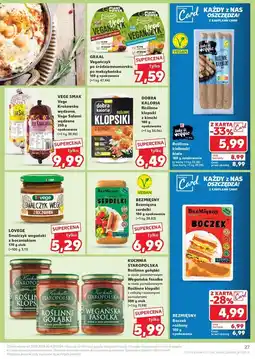 Kaufland Roślinne kiełbaski białe K-Take It Veggie oferta
