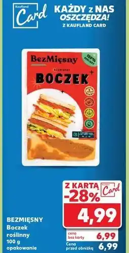 Kaufland Boczek roślinny Bezmięsny oferta