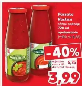 Kaufland Passata rustica z bazylią K-Classic oferta