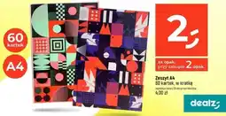 Dealz Zeszyt A4 oferta