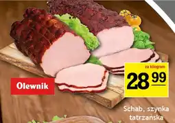 Gram Market Schab, szynka tatrzańska Olewnik oferta