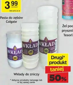 Wkłady do zniczy