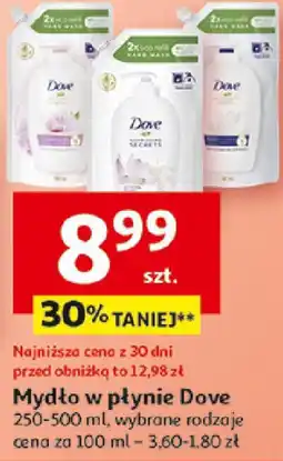 Auchan Mydło w płynie Dove oferta