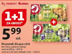 Auchan Przysmak dla psa stick oferta