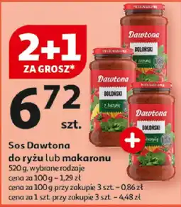 Auchan Sos Dawtona do ryżu lub makaronu oferta