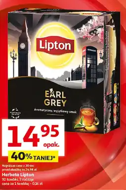 Auchan Herbata Lipton oferta