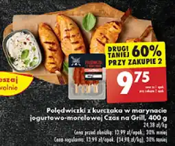 Biedronka Polędwiczki z kurczaka w marynacie jogurtowo-morelowej Czas na Grill oferta