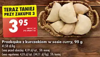 Biedronka Przekąska z kurczakiem w sosie curry oferta