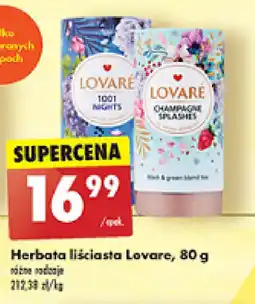 Biedronka Herbata liściasta Lovare oferta
