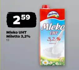 Netto Mleko 3.2% Miletto oferta