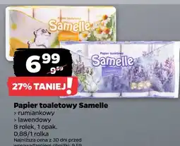 Netto Papier toaletowy lawendowy Samelle oferta