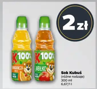 Netto Sok pomarańczowo-jabłkowy Kubuś 100% oferta