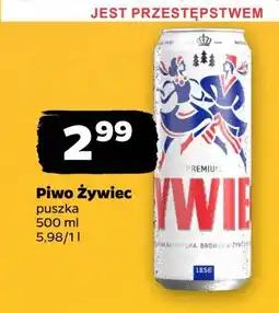 Netto Piwo Żywiec Jasne Pełne oferta