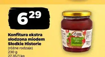 Netto Konfitura ekstra truskawkowa Słodkie Historie oferta